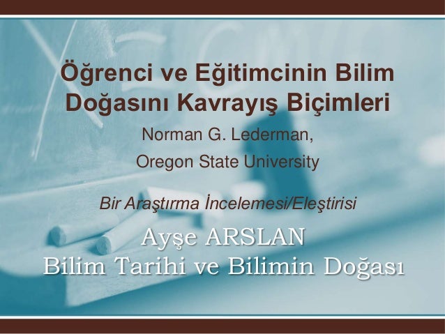 Öğrenci Araştırmalarında Pedagojik Bilim Metodolojisi Öğrenci Araştırmalarında Pedagojik Bilim Metodolojisi